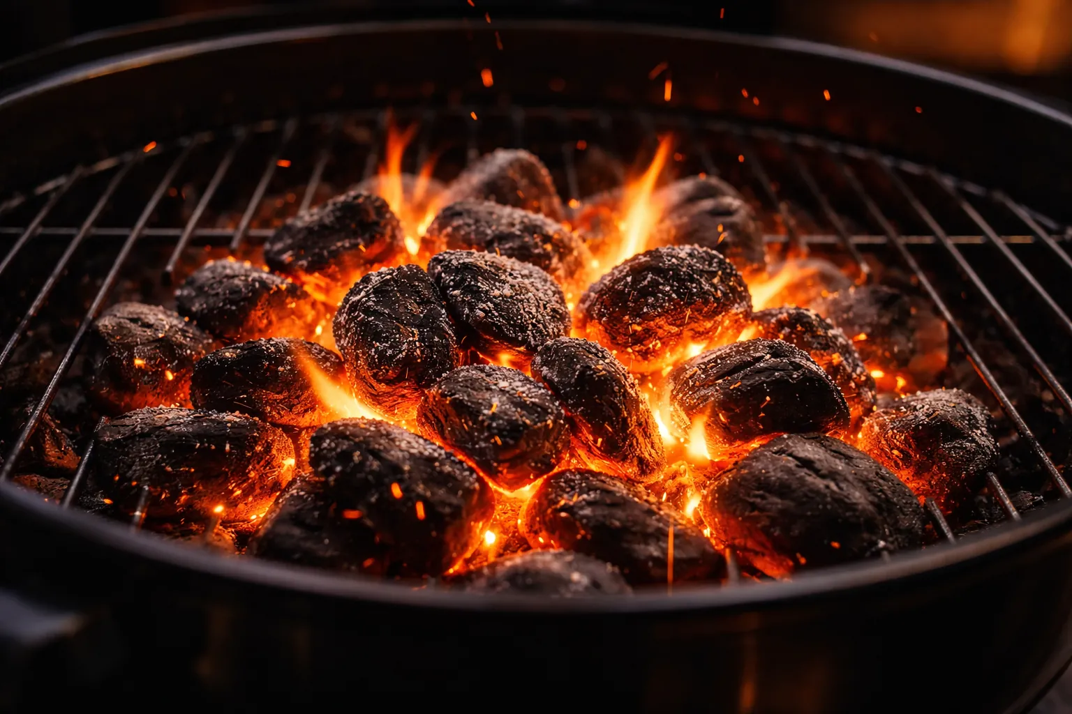 Parrilla al carbón